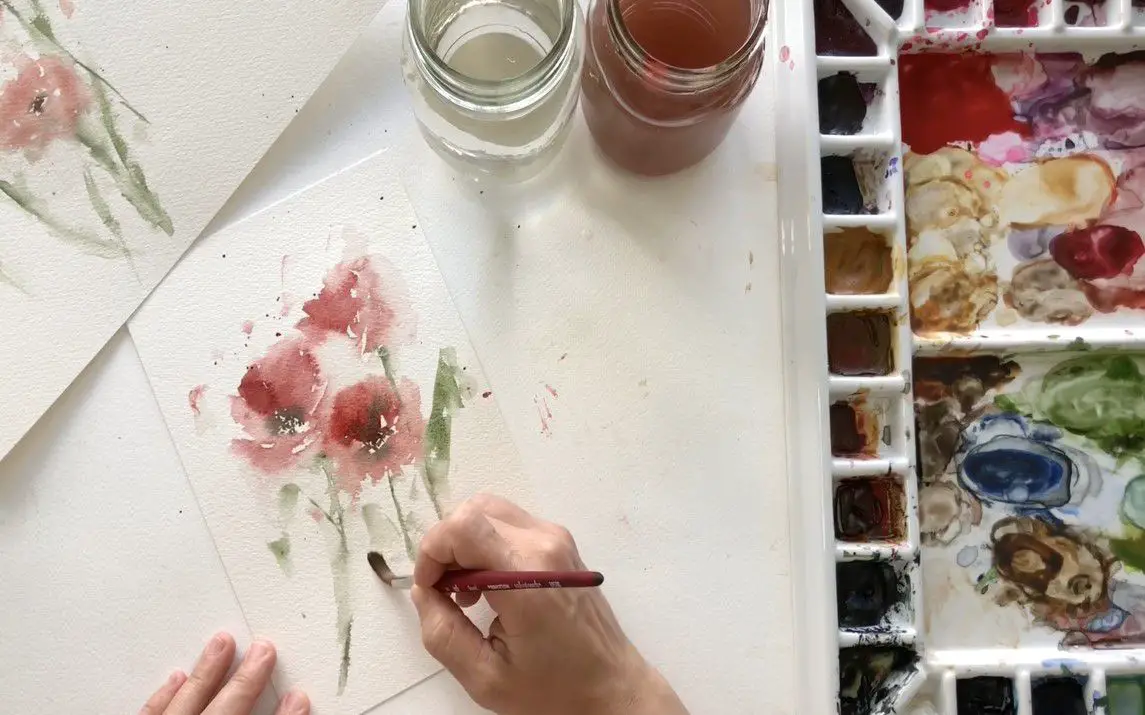 Easy Approach to Abstract Flower Painting