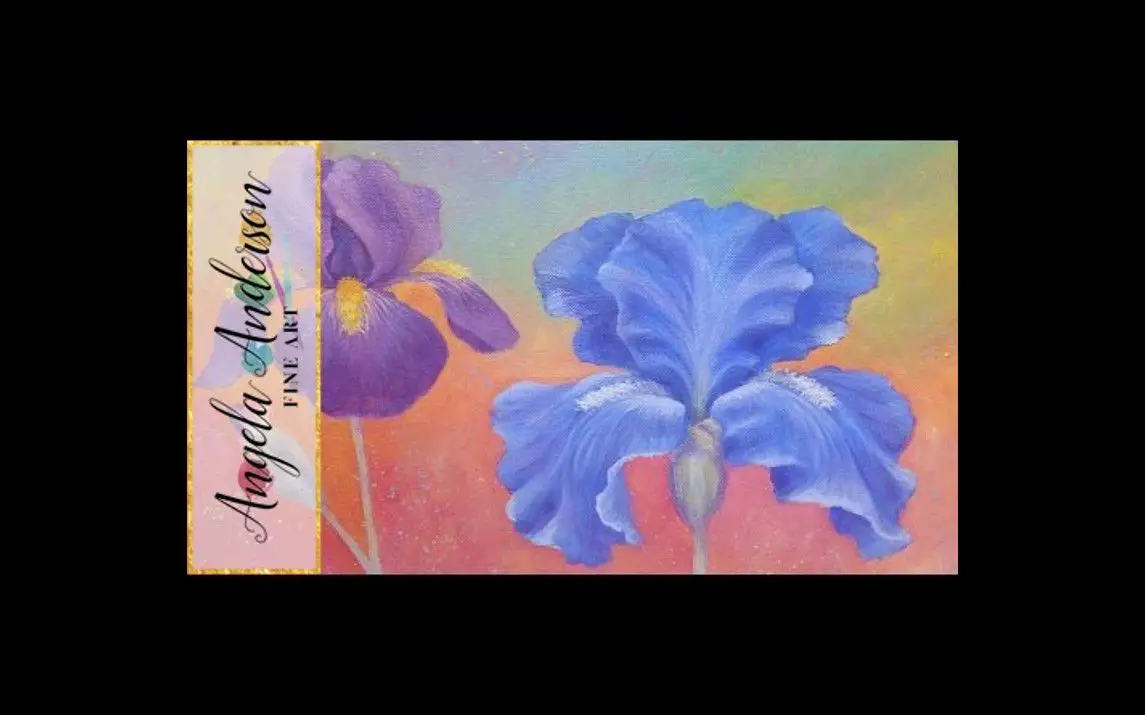 Iris Painting for Beginners