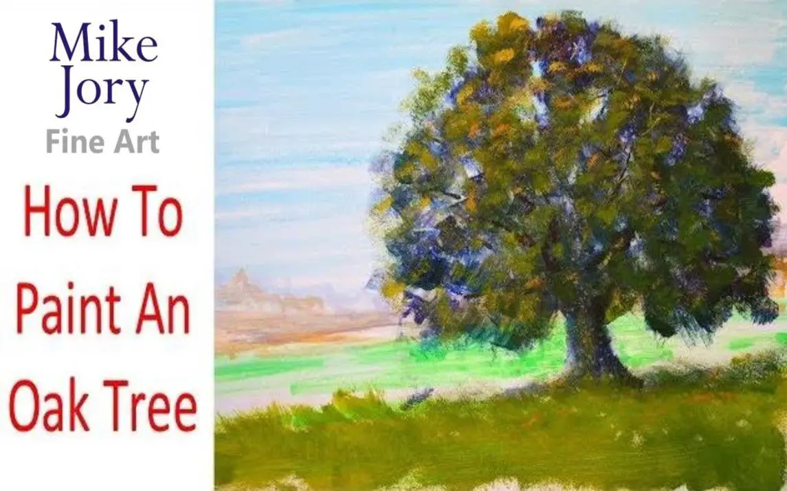 Oak Tree Painting Tutorial for Beginners