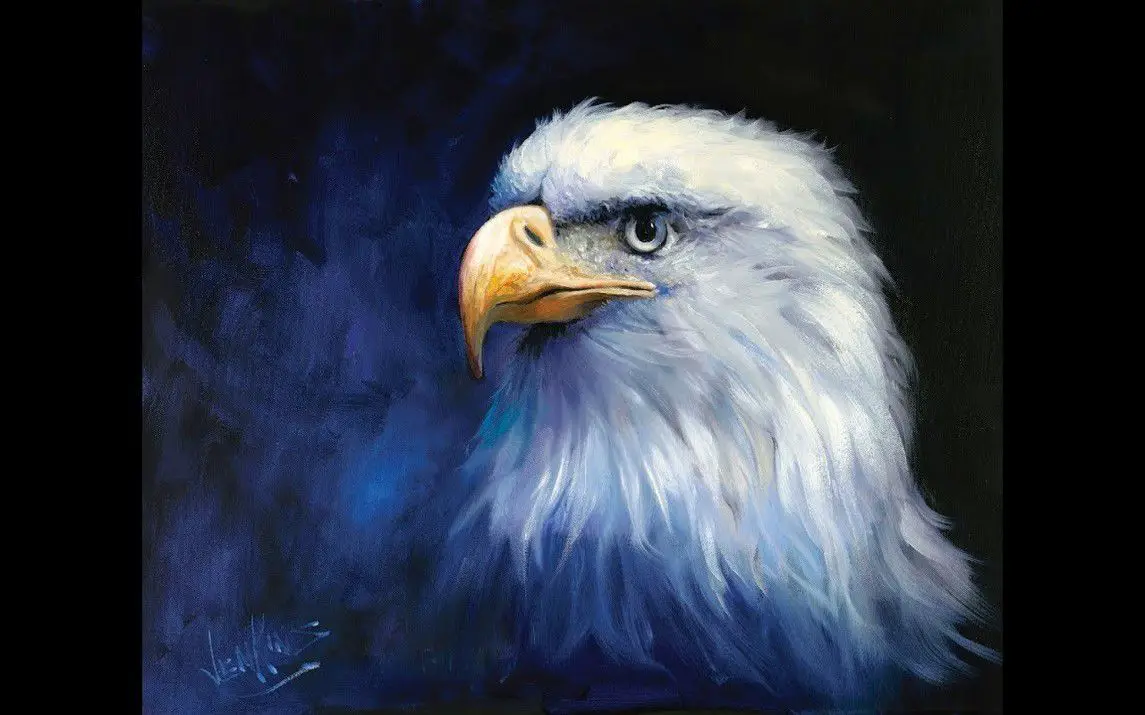 Painting a Majestic Eagle