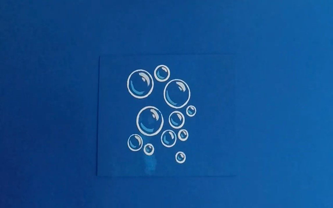 Easiest Way to Paint Bubbles