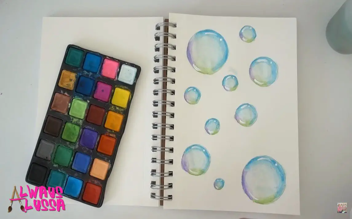 Cute Bubble Painting