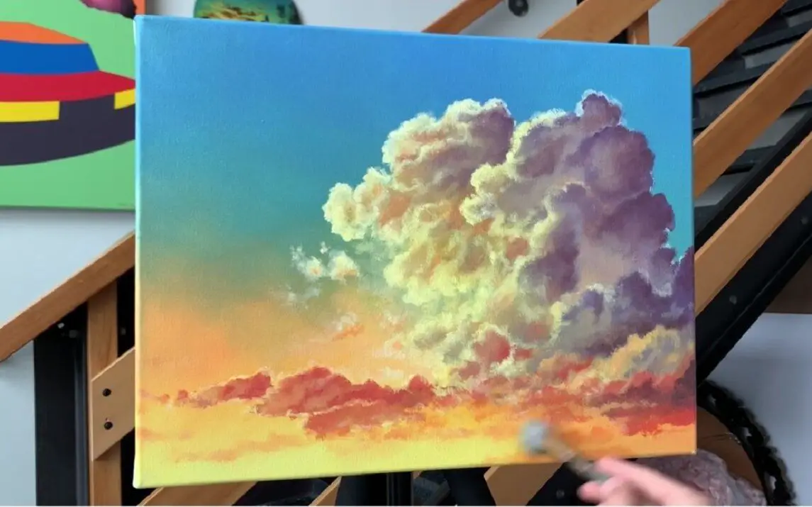 Fluffy Cloud Acrylic by ColorbyFeliks