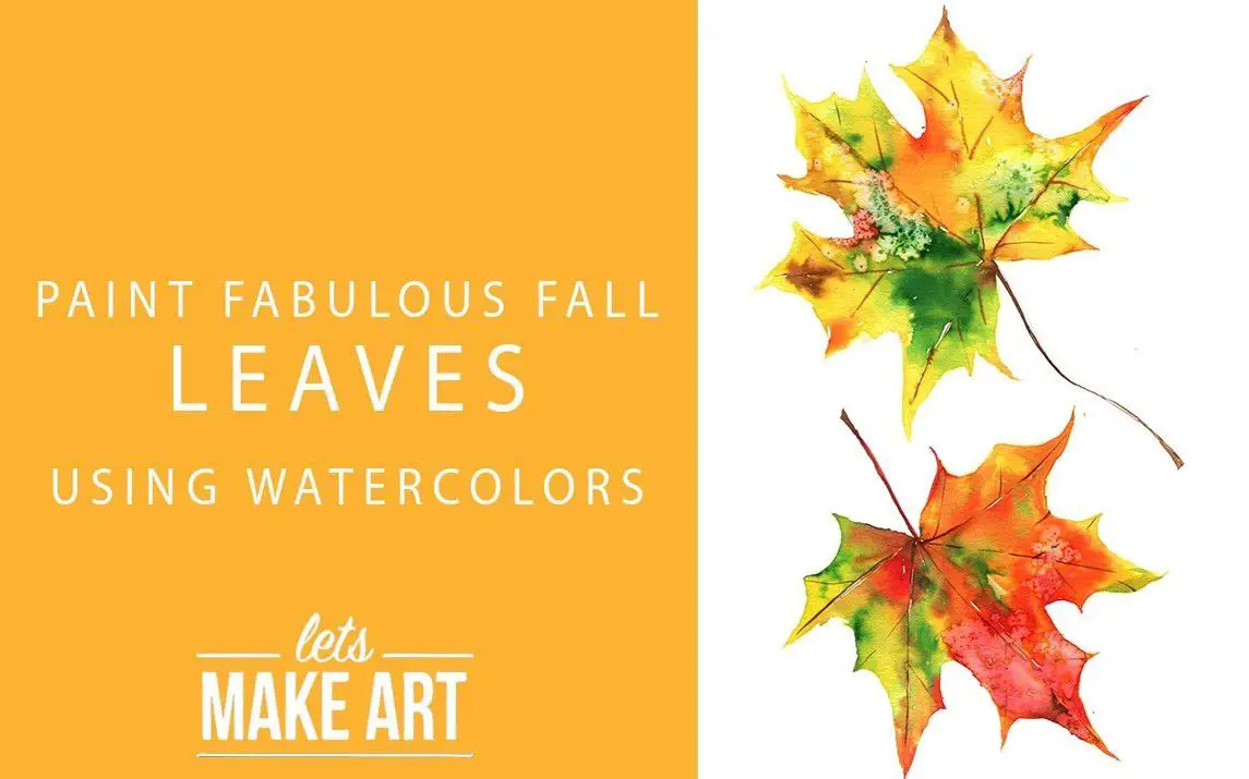 Visually Appealing Fall Leaf Painting Tutorial