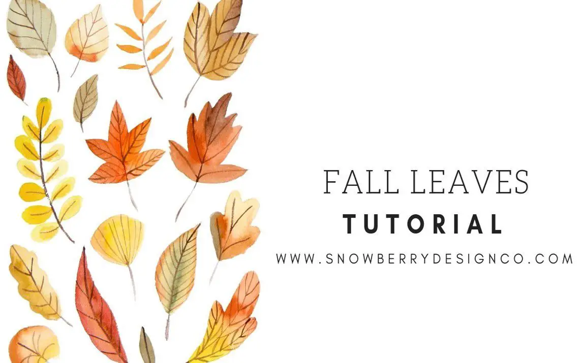 Fall Leaves Painting Tutorial for Beginners