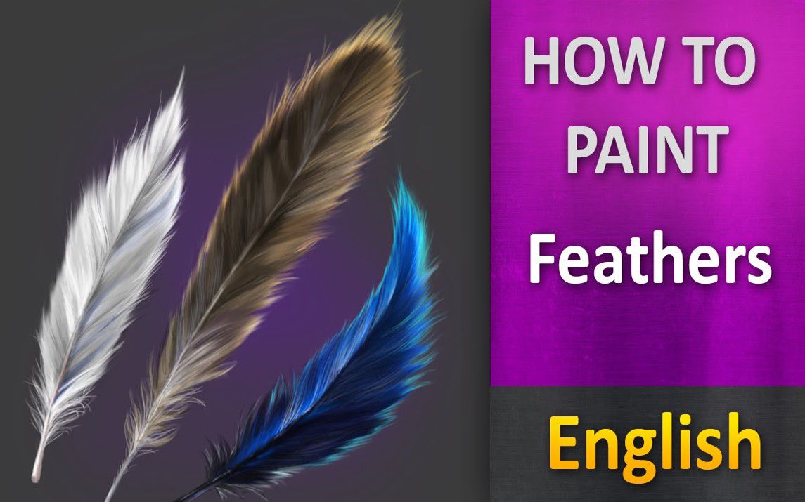 Painting Feathers on Photoshop