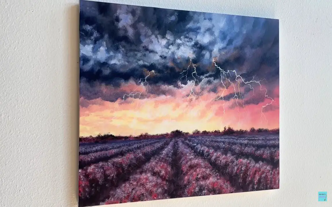 Visually Stunning Painting of Lightning