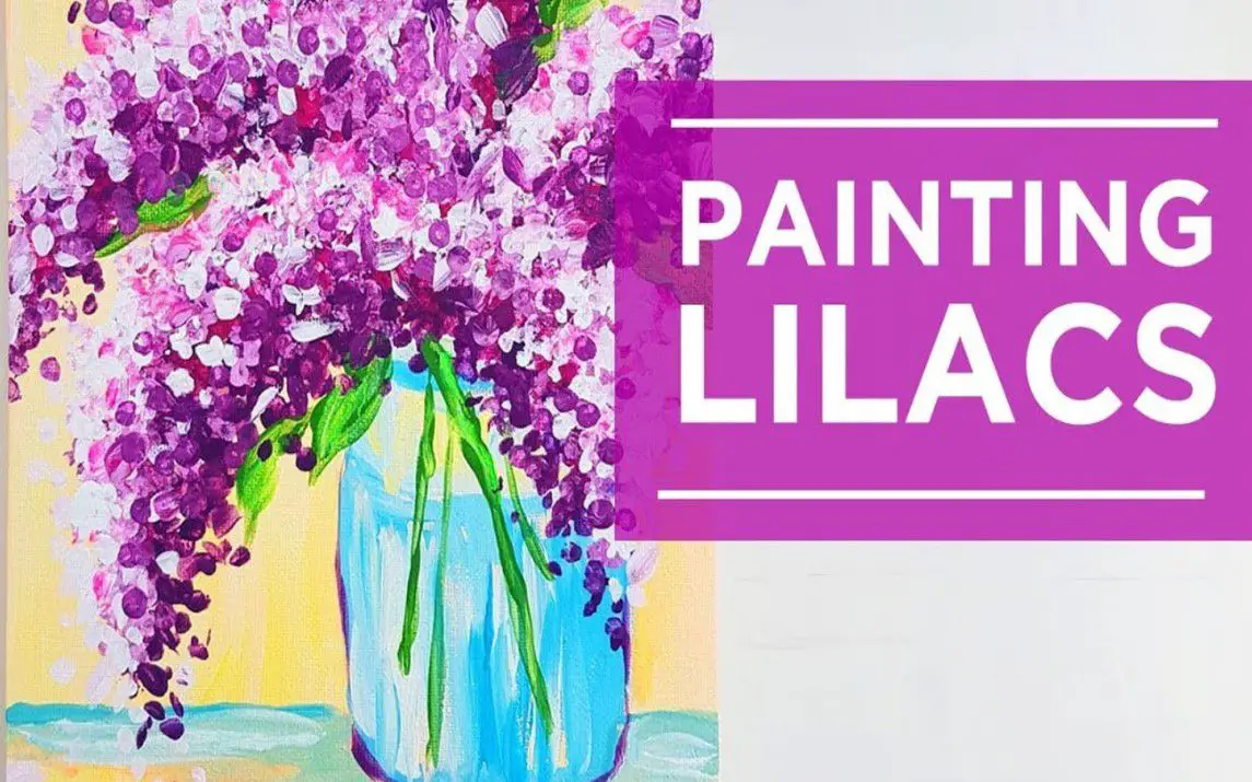 Easy Lilac Painting Tutorial for Beginners