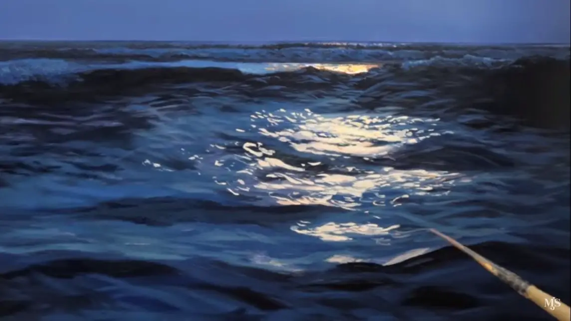 Paint Moonlight on Water