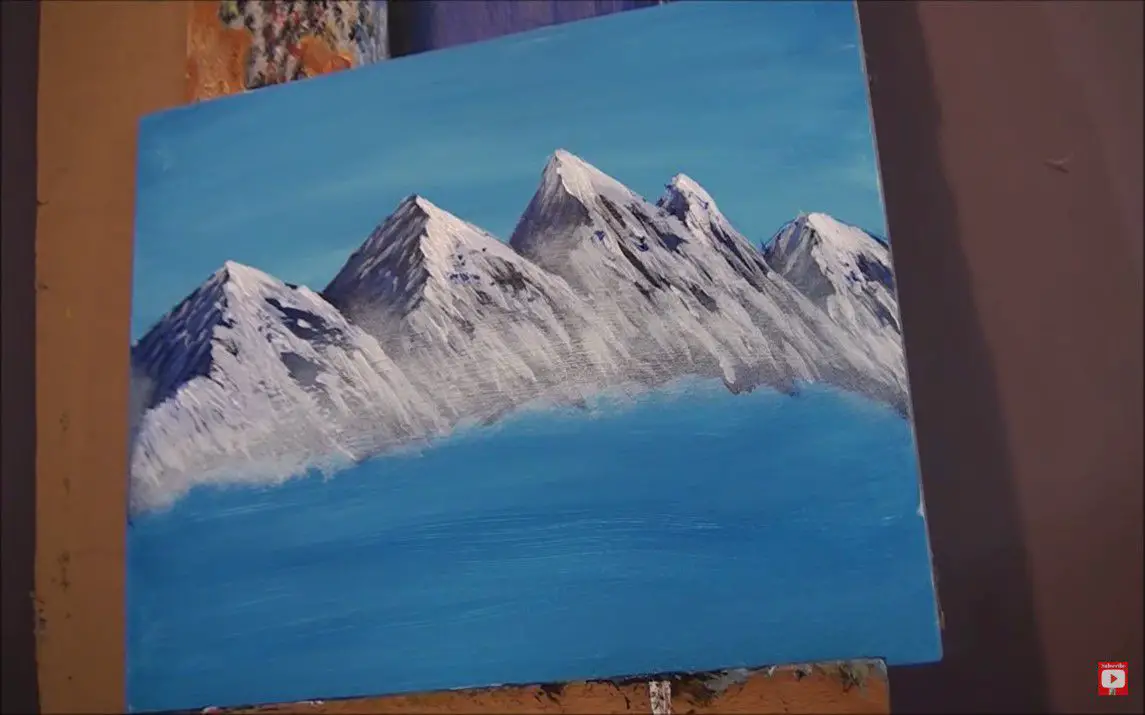 Simple Mountain Painting Approach