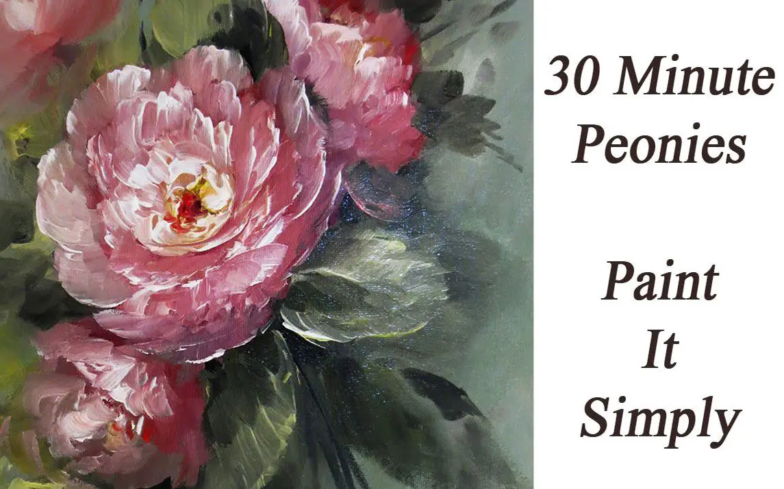 Beautiful Peony Painting