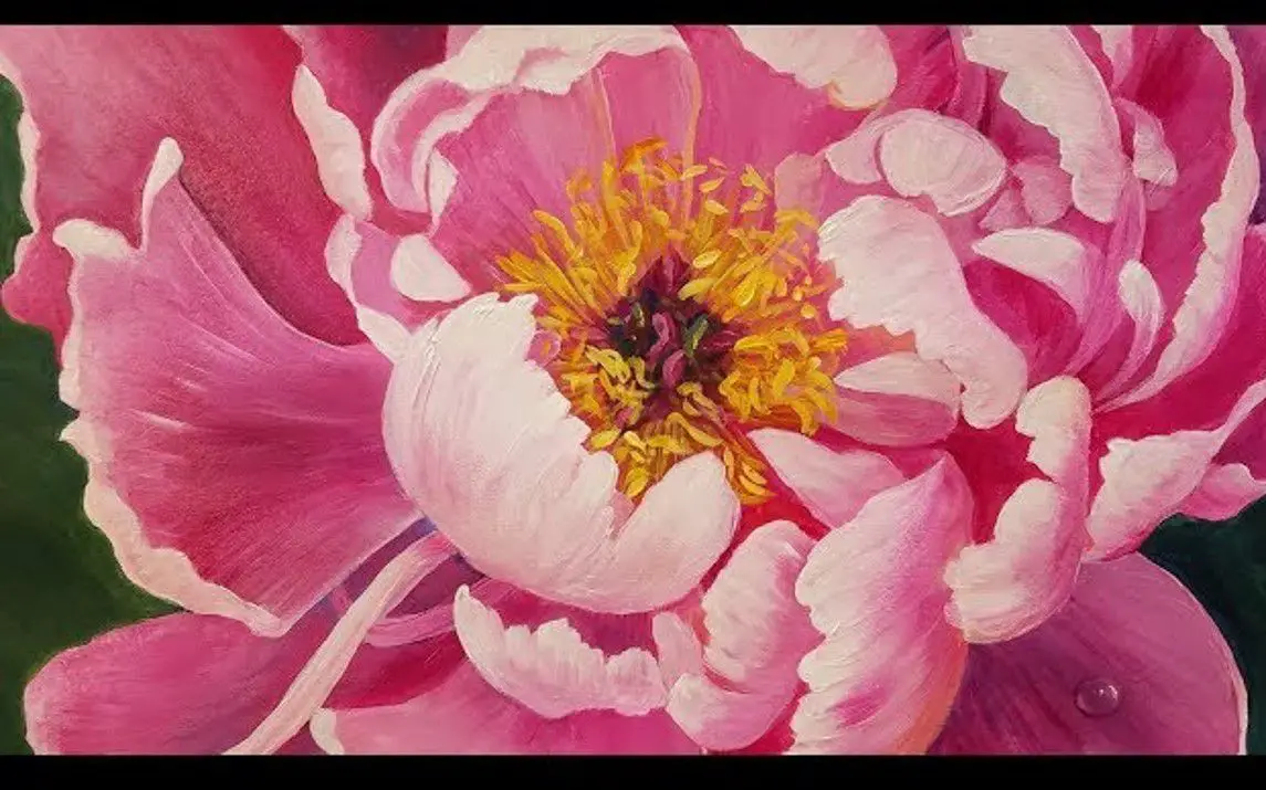 Realistic Peony Painting Tutorial