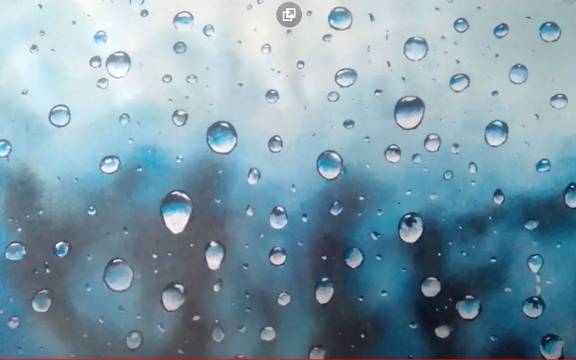 Sabayi’s Easy Raindrop Painting on Canvas