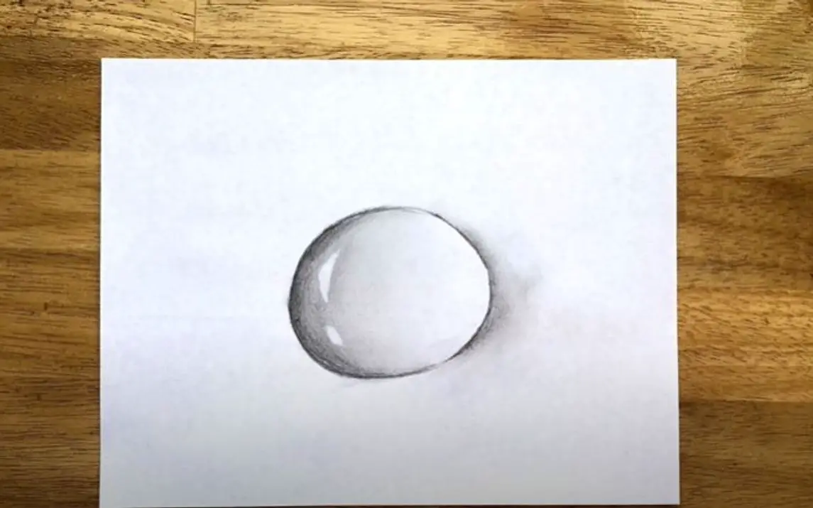 Greg Lowman’s Easy Pencil Raindrop