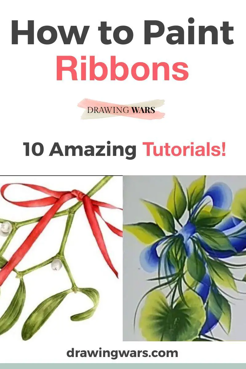 How To Paint Ribbons: 10 Amazing and Easy Tutorials! Thumbnail