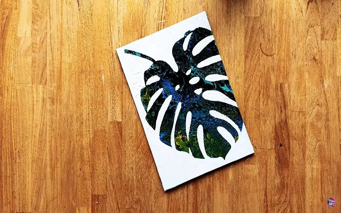 Aesthetic Leaf Painting