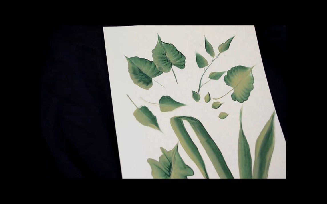 Simple Approach to Painting Leaves