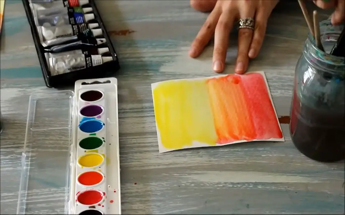 Watercolor Blending Techniques for Kids